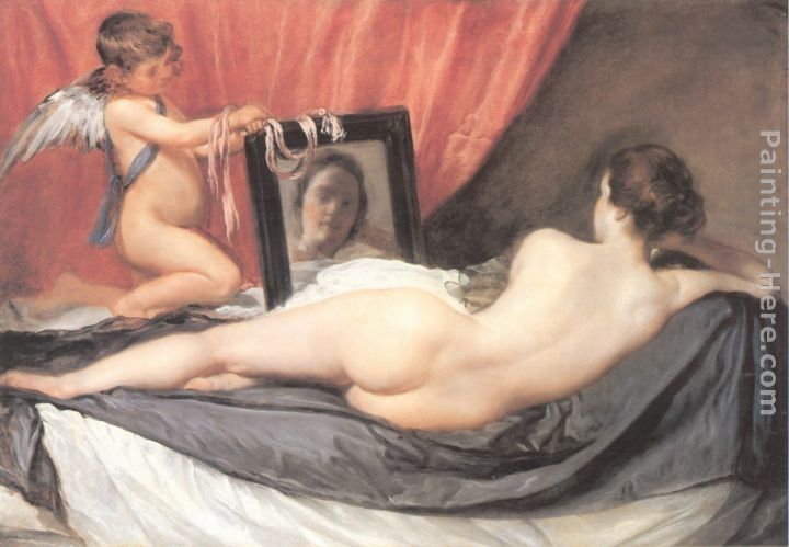 Diego Rodriguez de Silva Velazquez Venus at Her Mirror